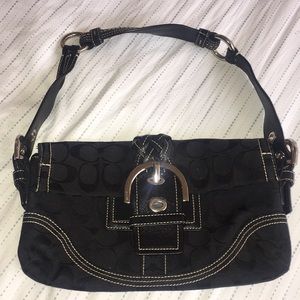 Coach black purse